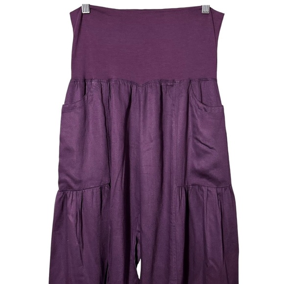 Baik Baik Purple Wide Leg Pants Yoga - Picture 2 of 9